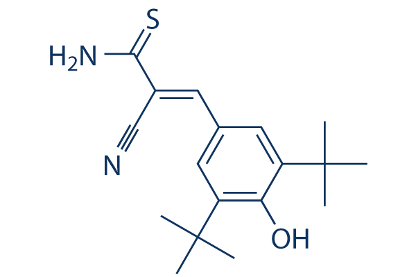 Tyrphostin AG 879化学構造