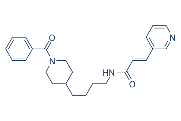 Daporinad (FK866)化学構造