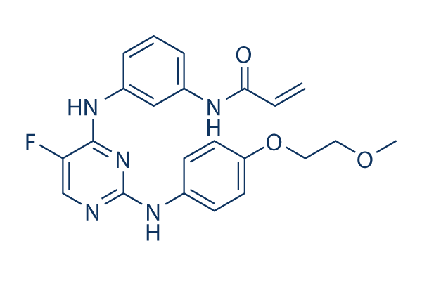 Spebrutinib (AVL-292)化学構造