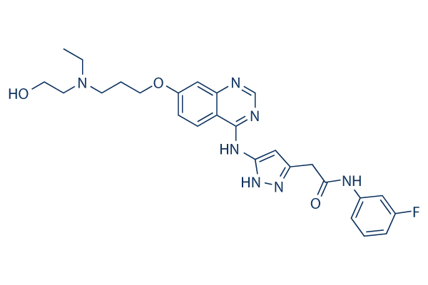Barasertib (AZD1152-HQPA)化学構造