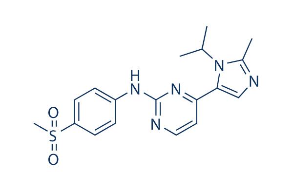 AZD5438化学構造