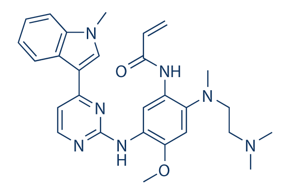 Osimertinib (AZD9291)化学構造