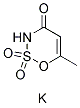 Acesulfame Potassium化学構造