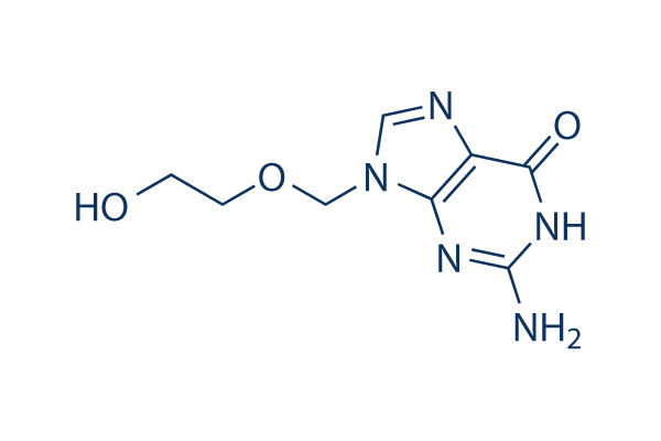 Acyclovir (Aciclovir)化学構造