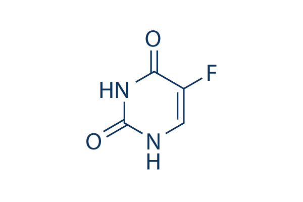 Fluorouracil (5-Fluorouracil, 5-FU)化学構造