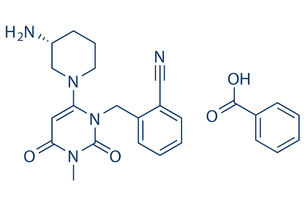 Alogliptin (SYR-322) benzoate化学構造