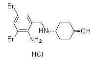 Ambroxol HCl化学構造