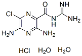 Amiloride HCl dihydrate化学構造