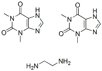 Aminophylline化学構造