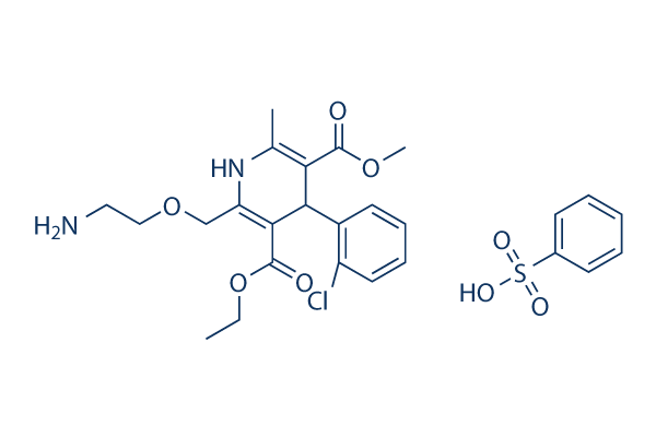 Amlodipine Besylate化学構造