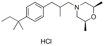 Amorolfine HCl化学構造