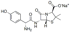 Amoxicillin Sodium化学構造