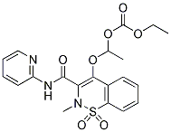 Ampiroxicam化学構造