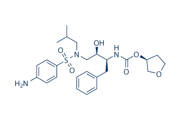 Amprenavir (VX-478)化学構造