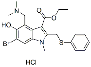Arbidol HCl化学構造