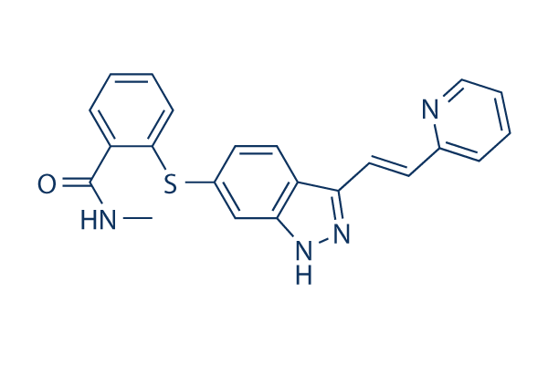 Axitinib化学構造