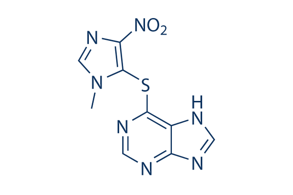 Azathioprine化学構造