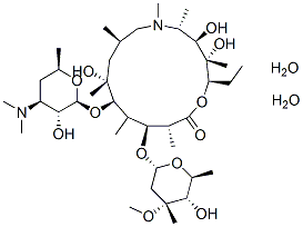 Azithromycin Dihydrate化学構造