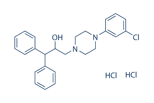 BRL-15572 Dihydrochloride化学構造