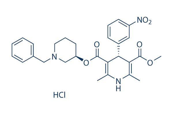 Benidipine HCl化学構造