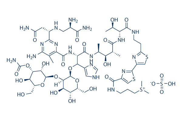 Bleomycin (NSC125066) sulfate化学構造