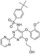 Bosentan化学構造