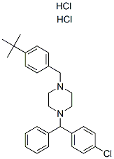 Buclizine HCl化学構造