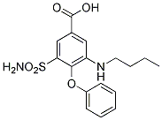 Bumetanide化学構造