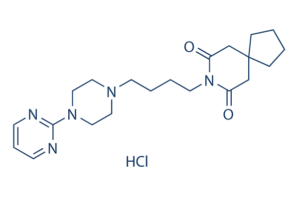 Buspirone HCl化学構造