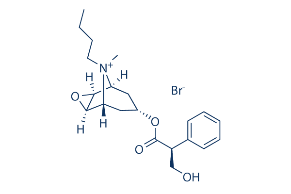 Butylscopolamine Bromide化学構造
