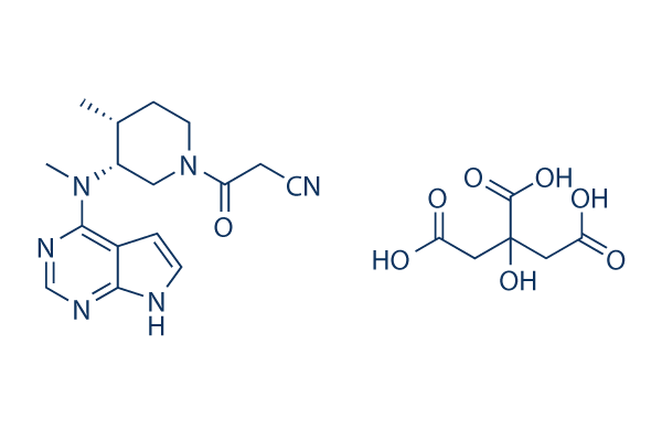 Tofacitinib (CP-690550) Citrate化学構造