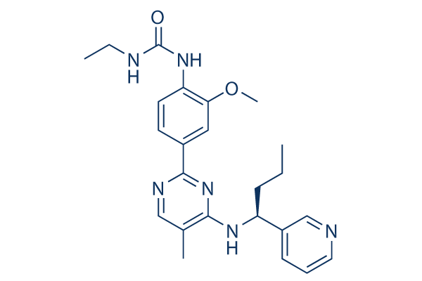 Lexibulin (CYT997)化学構造