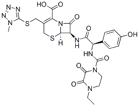 Cefoperazone 化学構造