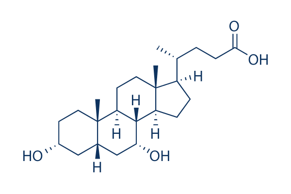 Chenodeoxycholic Acid化学構造