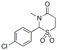 Chlormezanone 化学構造