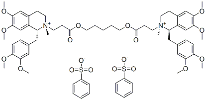 Cisatracurium Besylate化学構造
