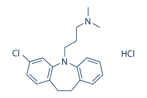 Clomipramine HCl 化学構造