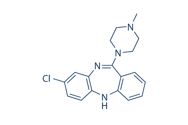 Clozapine 化学構造