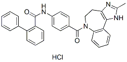 Conivaptan HCl 化学構造