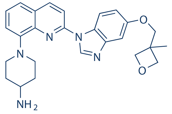 Crenolanib化学構造