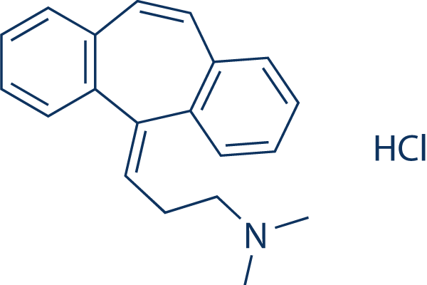 Cyclobenzaprine HCl化学構造