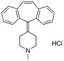 Cyproheptadine HCl 化学構造