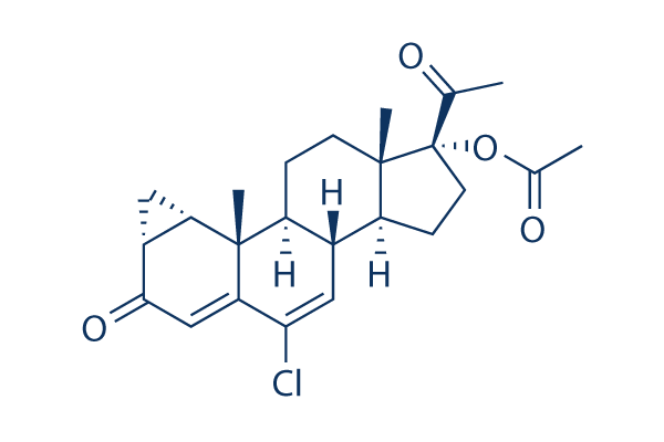Cyproterone Acetate化学構造