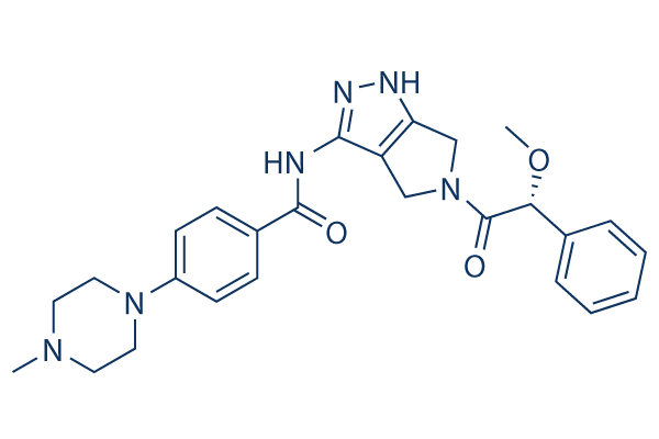 Danusertib (PHA-739358)化学構造