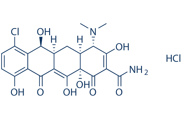 Demeclocycline HCl化学構造