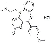 Diltiazem HCl 化学構造