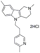 Latrepirdine 2HCl化学構造