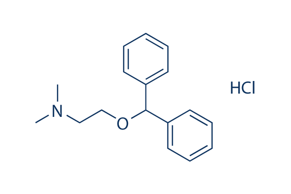 Diphenhydramine HCl 化学構造