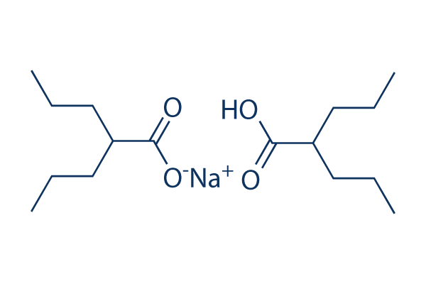 Divalproex Sodium化学構造