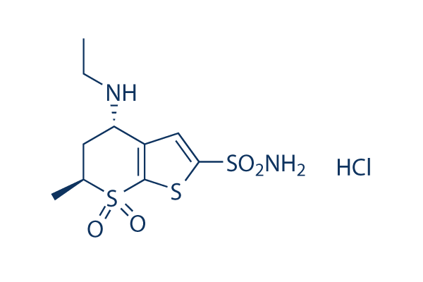 Dorzolamide HCl化学構造